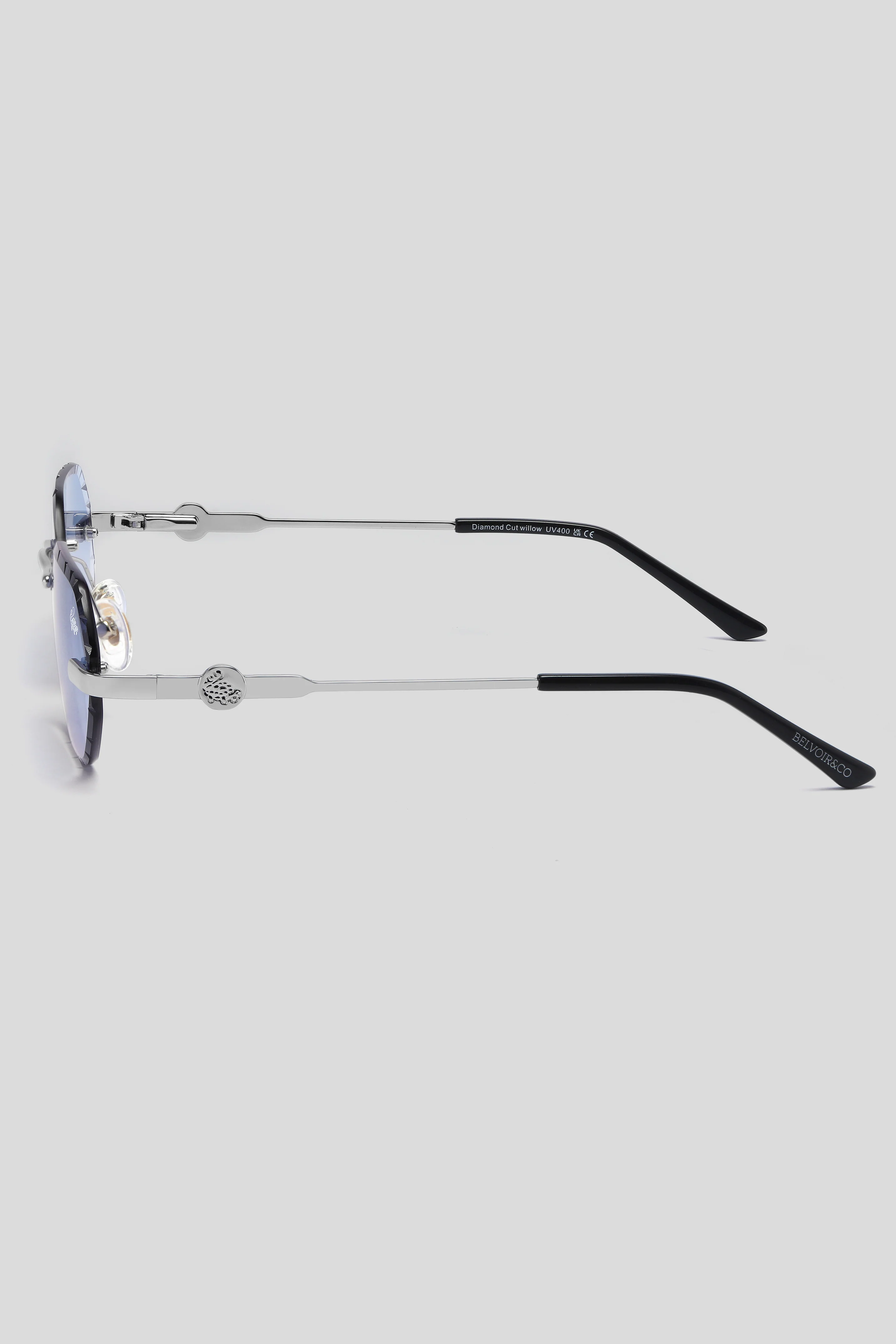 Diamond Cut Willow Blue | Silver - Image 4